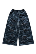 Distressed camo pants
