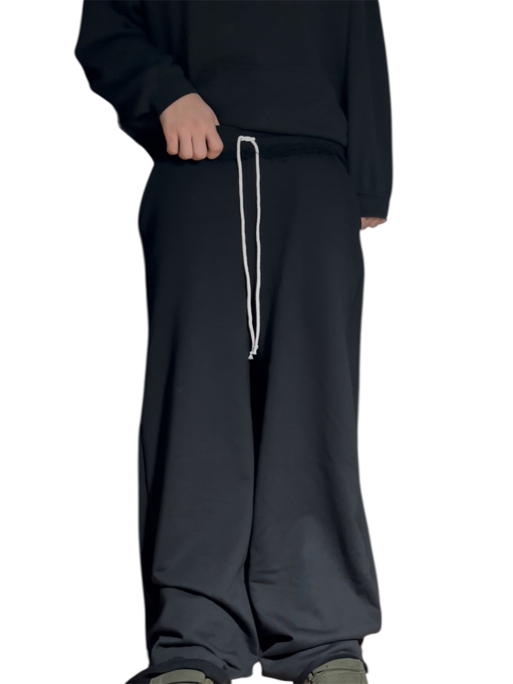 Wide leg sweatpants